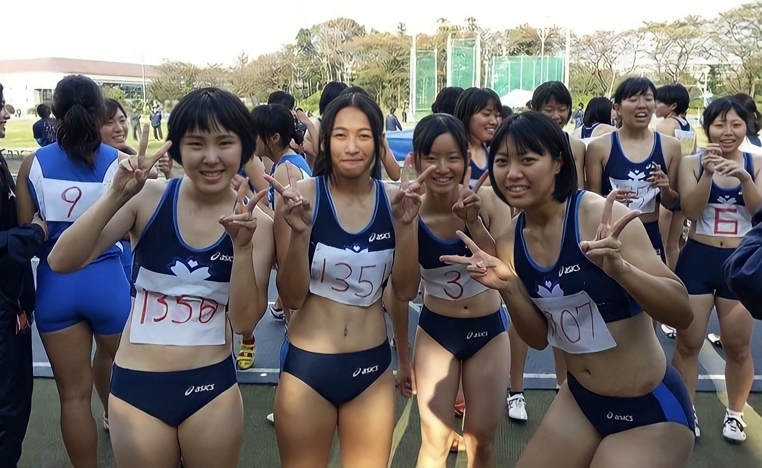 日本体育大学女子陸上部特集~いろんなタイプのユニ