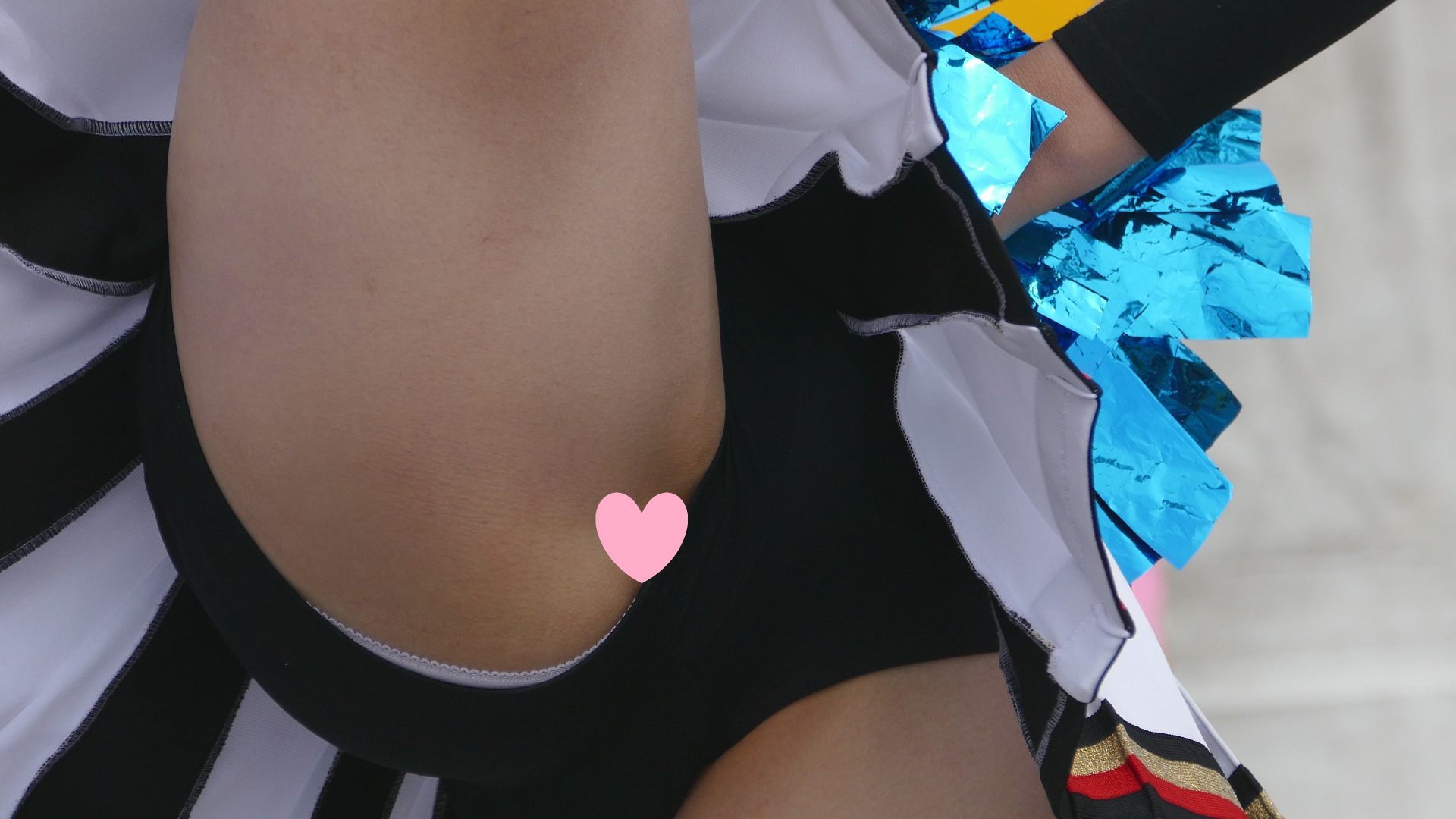 なにわガールズ６０４【4K】 驚愕の映像 DE シコッティタイムや！連続攻撃フェーズ151 アヘ！ アヘ！ アヘ！　大学チアリーディング　アンスコハミぱん　チアリーダー生パンツ　本気ハイキック　白スコートに黒アンスコ　腹筋女子　へそ出しチア