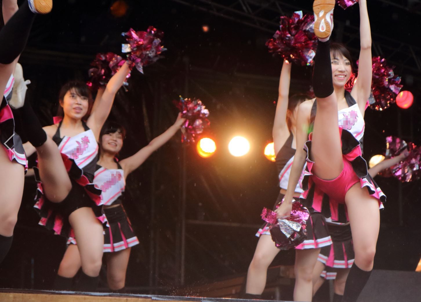 Shocking Pinkよ…永遠に… THE DRUNSSOR 同志社大学 チアダンス部　jewels　アンスコ忘れ　ピンクアンスコ　ハイキック　ラインダンス　ブルマ型アンスコ　パンスト着用チアリーダー　パノラマハイキック