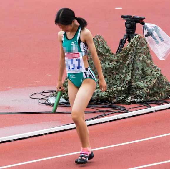 TAF5-1 qwerty 第100回日本陸上　サブイベント　早稲田大学女子陸上部 白ブルマ　 東大阪大学　住友電工　小山佳奈　京都橘高校　名城大付属　三好高校　松陰中学　中学生ブルマ　中学女子陸上　スレンダー　Nishiスポーツ製レーシングブルマ