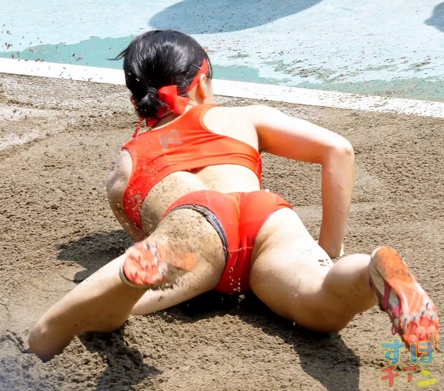 Kちゃんのジャンプ後…(4K) すぽチァン 御家瀬緑 北海道　恵庭北高校　2018年彩る感動東海総体　京都府立鳥羽高校　盛岡南高校　女子陸上部　Nishiスポーツ製レーシングブルマ　八幡浜高校　敦賀高校　鹿児島高校　徳島県立つるぎ高等学校　立命館慶祥高校　デサント製　極小ハイレグレーシングブルマ　