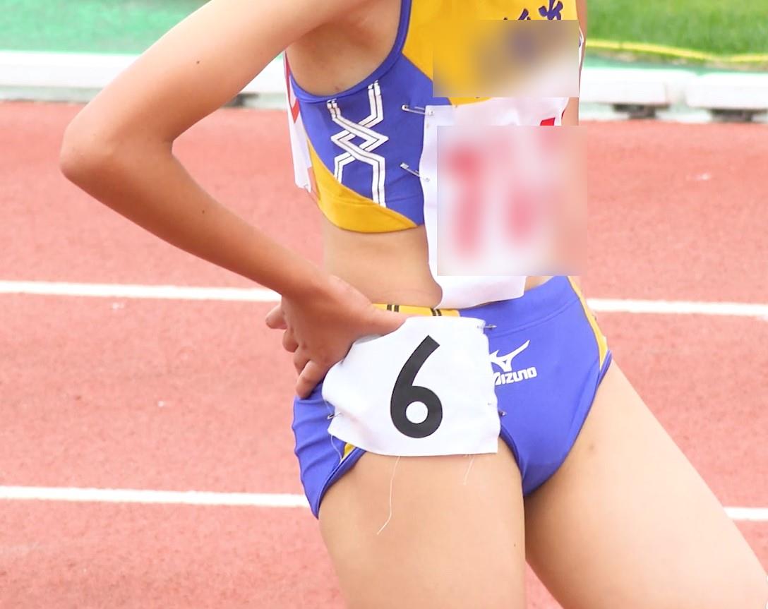 女子短距離走で唯一のブルマ着用校の超絶接写ブルマ　四国大使動画