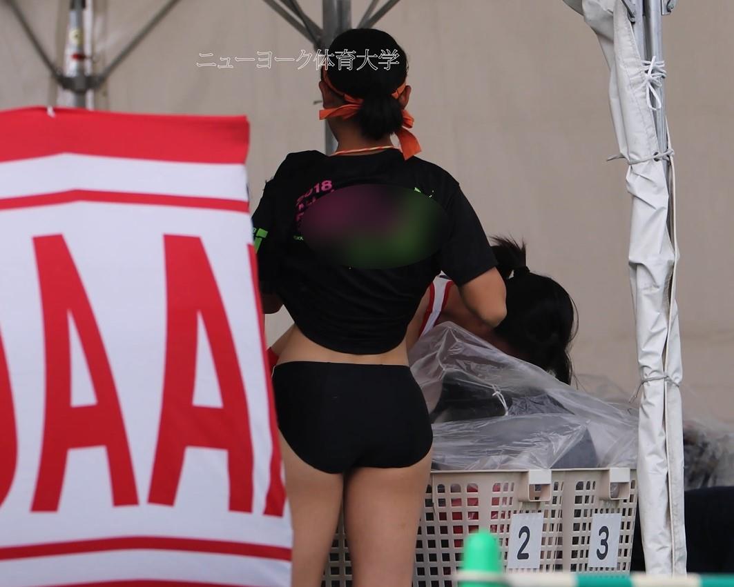 0558_01 2019年全国規模リレー大会 4x100 その１ 　ニューヨーク体育大学　第103回日本選手権リレー　埼玉栄高校　女子陸上部　タネル舞璃乃　福岡大学　赤色ブルマ　インナーショーツはみ出し　青山学院大学　陸上部　金井まるみ　 宮﨑亜美香 　インナーショーツ　パンティライン　 共愛学園高　 田中きよの　京都橘高校　白金愛沙海　 大分雄城台高校　 加藤 汐織