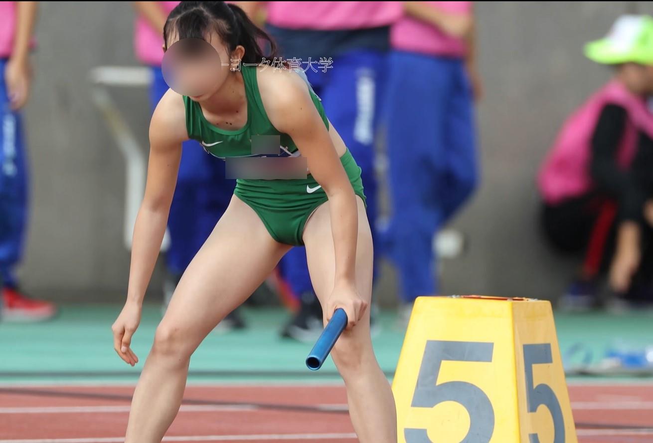 0558_01 2019年全国規模リレー大会 4x100 その１ 　ニューヨーク体育大学　第103回日本選手権リレー　埼玉栄高校　女子陸上部　タネル舞璃乃　福岡大学　赤色ブルマ　インナーショーツはみ出し　青山学院大学　陸上部　金井まるみ　 宮﨑亜美香 　インナーショーツ　パンティライン　 共愛学園高　 田中きよの　京都橘高校　白金愛沙海　 大分雄城台高校　 加藤 汐織