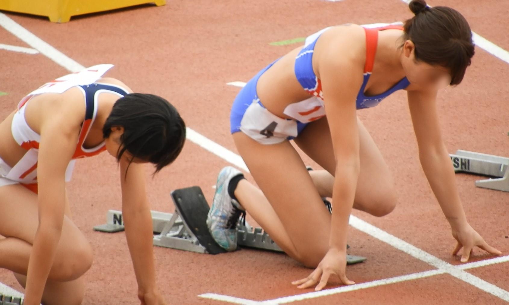 【動画】No.065 某地区陸上競技予選会 100mハードル 希少メーカーユニフォーム!ゼッケンを外した姿も撮影 femi 大阪成形女子高校 大阪大成高校 女子陸上部 チャンピオン製ブルマ クラウチングスタート ゼッケン外しブラトップ