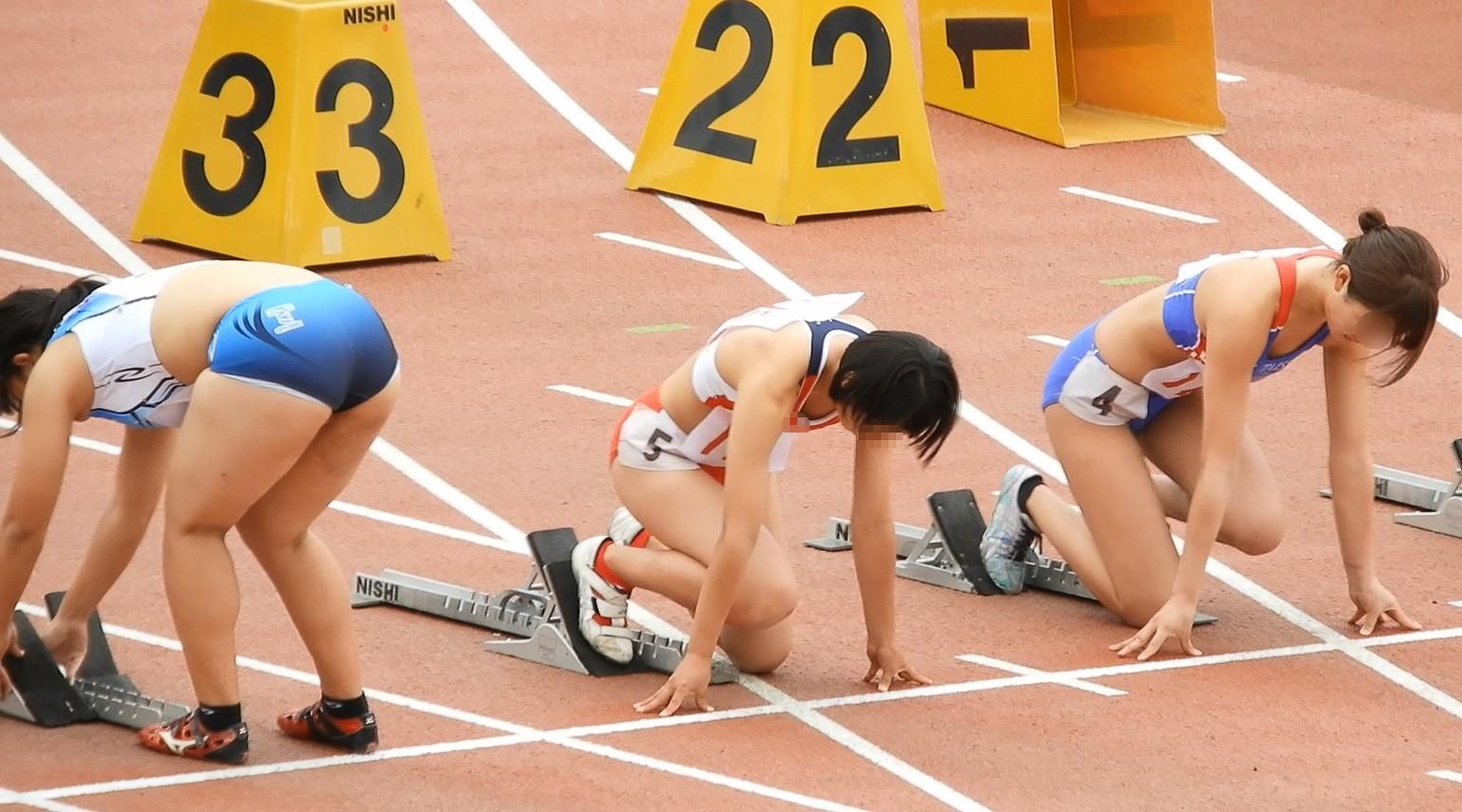 【動画】No.065 某地区陸上競技予選会 100mハードル 希少メーカーユニフォーム!ゼッケンを外した姿も撮影 femi 大阪成形女子高校 大阪大成高校 女子陸上部 チャンピオン製ブルマ クラウチングスタート ゼッケン外しブラトップ