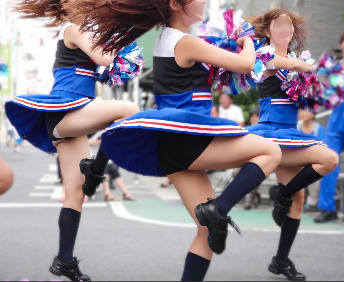 秘密のチア Vol.79~真夏のハイキックはホワイトパラダイス銀河!~ MASARU CUC 千葉商科大学チアダンスチーム 生パンツチアリーダー スパッツ はみパン