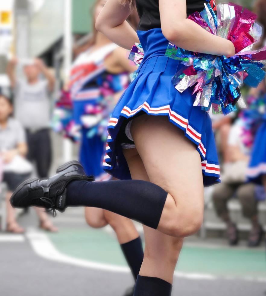 秘密のチア Vol.79~真夏のハイキックはホワイトパラダイス銀河!~ MASARU CUC 千葉商科大学チアダンスチーム 生パンツチアリーダー スパッツ はみパン