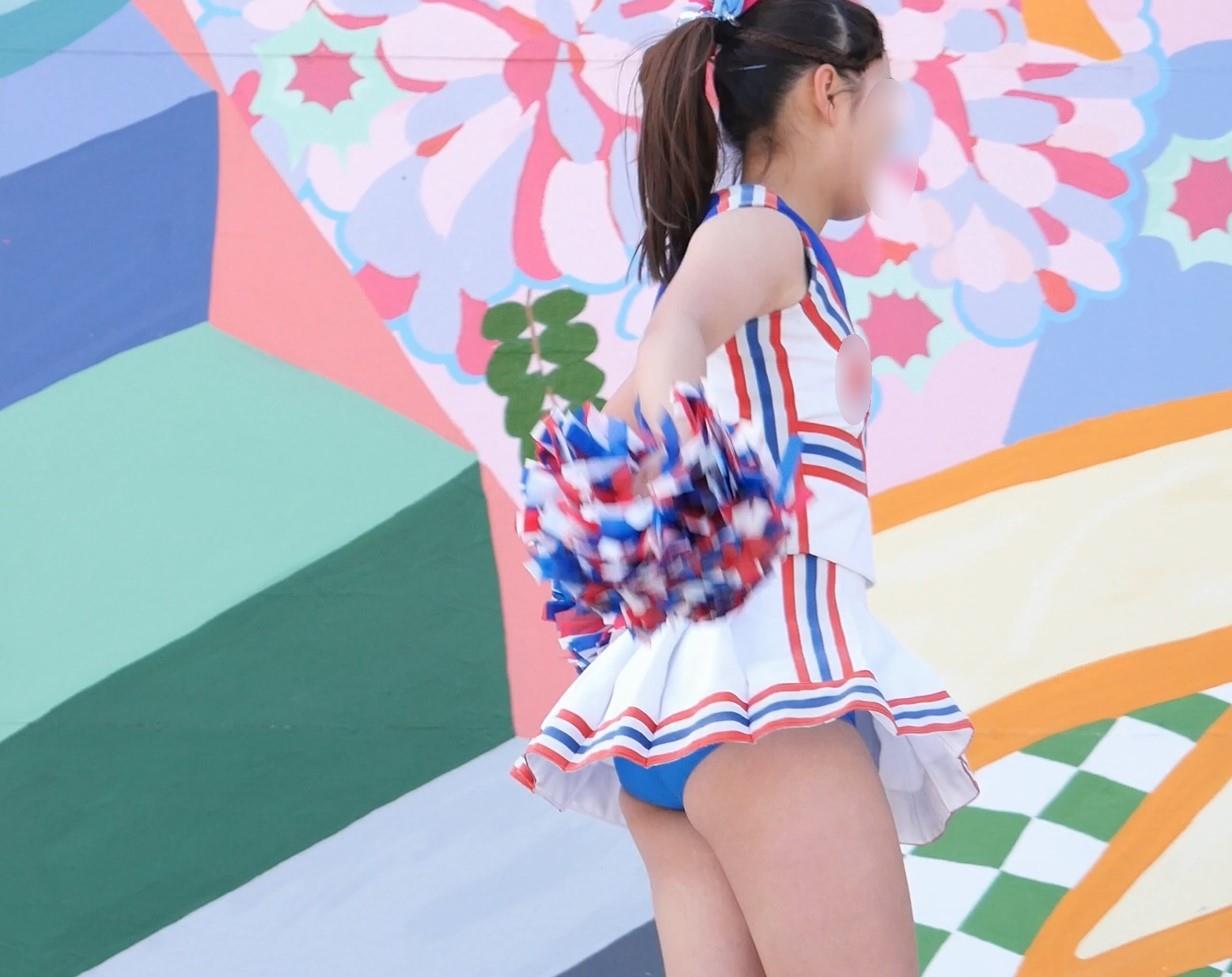 祭りだチア vol.100 【4K】 ほんわかした愛嬌あるお嬢さん ハミP、そして思いもよらぬハミG!!! 応援団JDチア メロン 大阪市立大学 大阪公立大学 チアリーディング部 大学生チア ブルマ型アンダースコート アンスコ ハミ毛チア ブルマはみパン