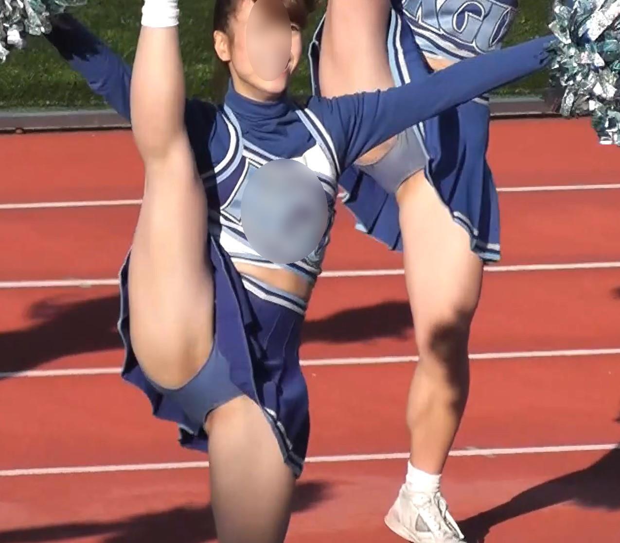 ブルマ型アンスコ最終年にハイキックでハミ毛ＪＤチア動画