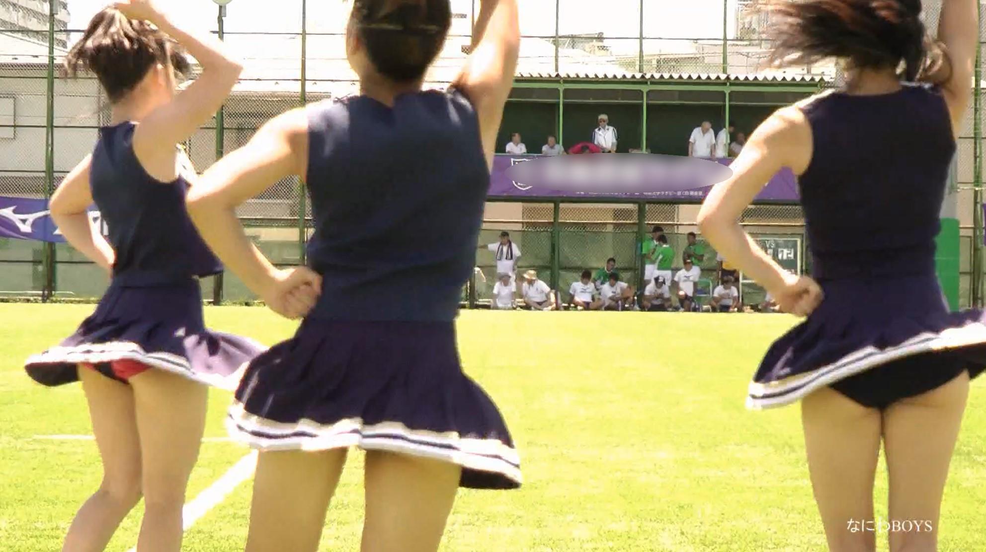 【再販】なにわガールズ1109 この世代をまとめました！ チョコレートは〇治！ どハミパン参上！　明治大学チアリーディング部　ハイキック　チア黒ズミ　ラインダンス　アンスコはみパン