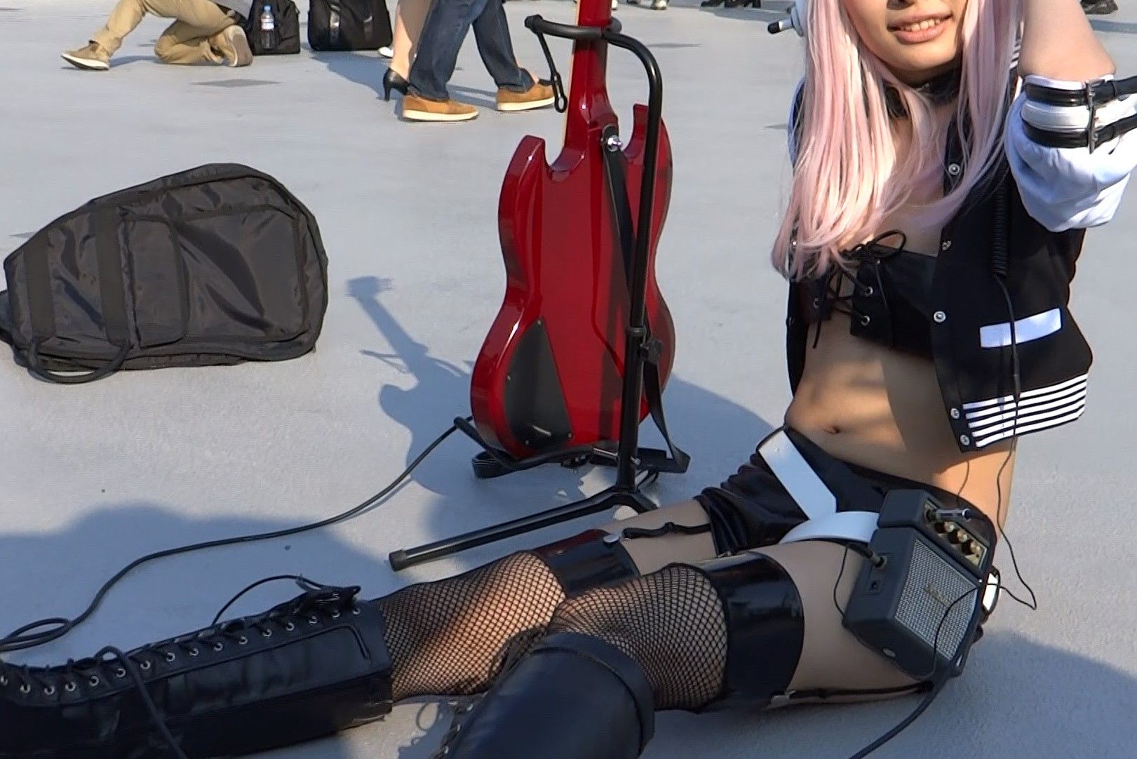 マジかよ！コスプレイヤー (in毛フェス)vol.86 高画質 FULL HD C-MOS　コスプレハミ毛　ホットパンツはみ毛　女子陰毛　アンダーヘア