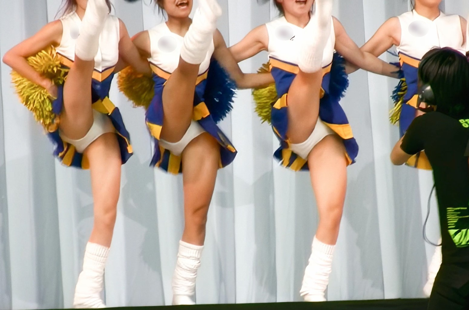 秘密のチア Vol.93～伝説の白い妖精いま蘇る！～ MASARU　白色アンダースコート　フリルアンスコ　スパッツ穿き忘れ　アンスコ穿き忘れ