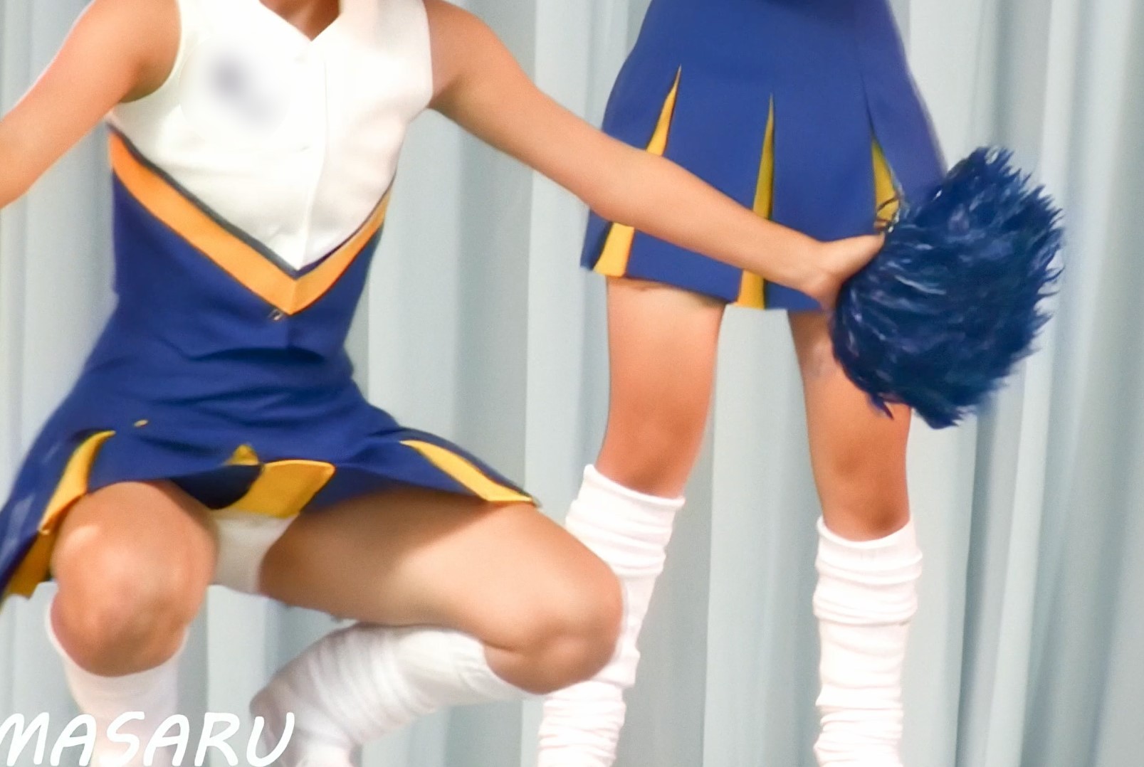 秘密のチア Vol.93～伝説の白い妖精いま蘇る！～ MASARU　白色アンダースコート　フリルアンスコ　スパッツ穿き忘れ　アンスコ穿き忘れ