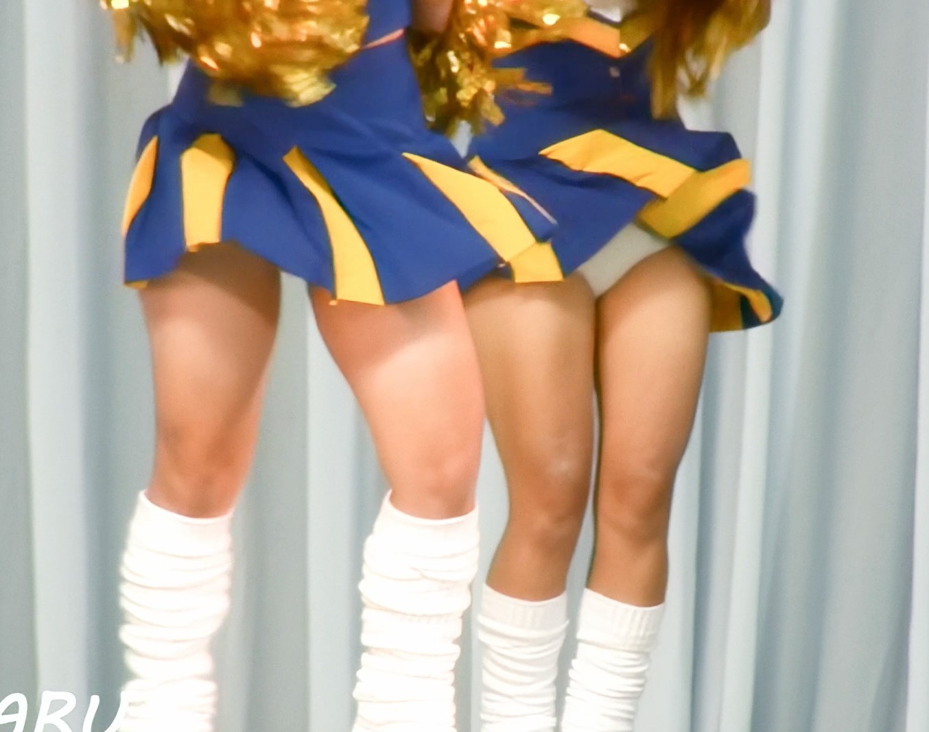 秘密のチア Vol.93～伝説の白い妖精いま蘇る！～ MASARU　白色アンダースコート　フリルアンスコ　スパッツ穿き忘れ　アンスコ穿き忘れ