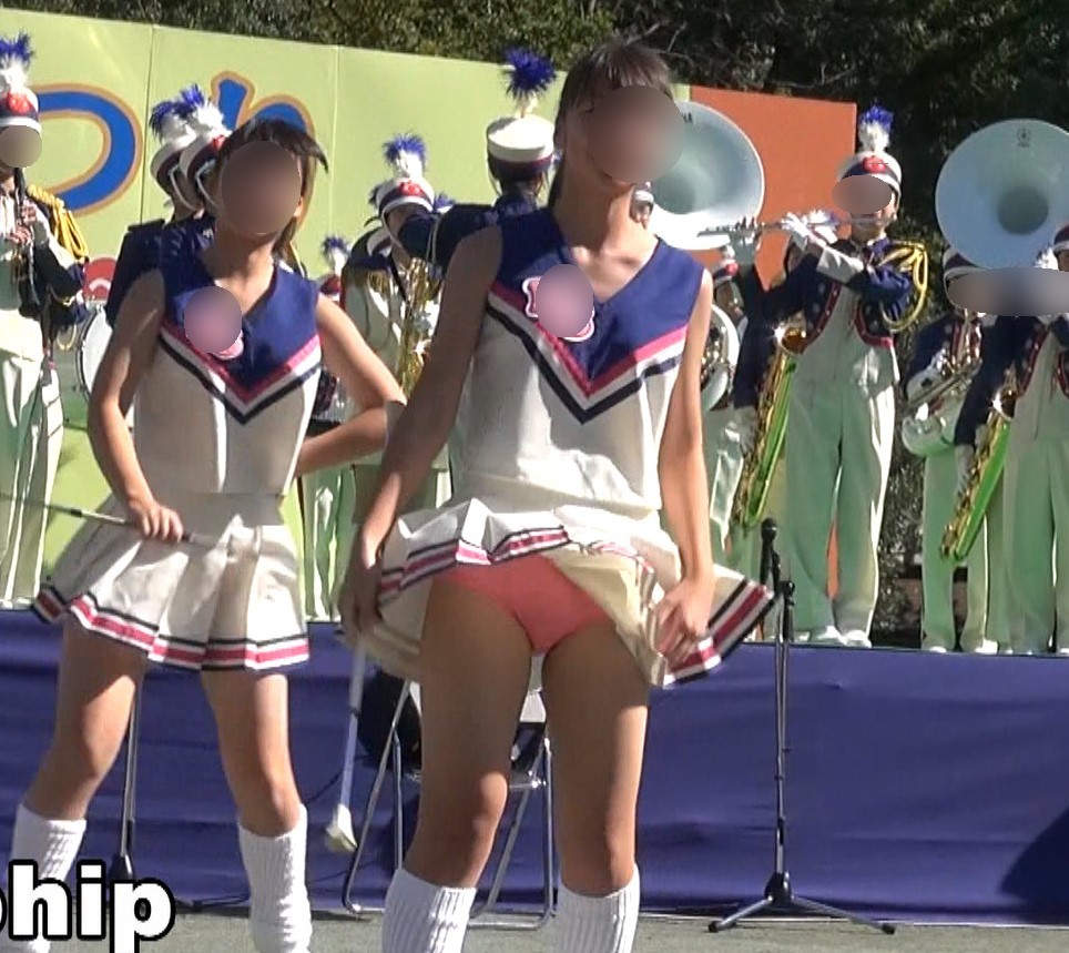 【再販】hyper高画質動画 桃色アンスコ丸出し！可愛過ぎるチアガール達 hiphip　ピンクアンダースコート　ブルマ型アンスコ　ショーツ型アンスコ　ターン