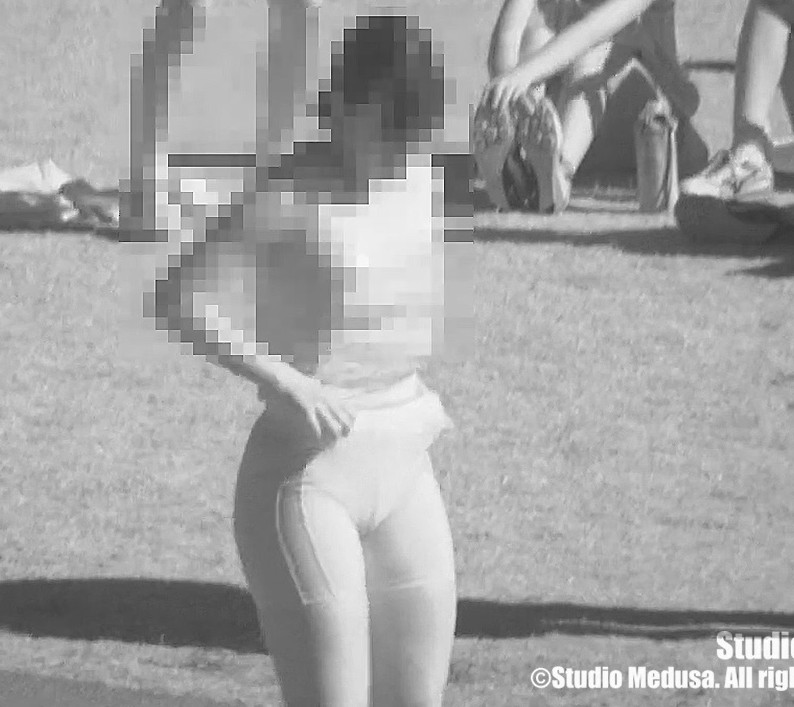 赤外線モノクロ動画で見る陸上女子Vol.3(スパッツ系選手中心編）Studio Medusa　インナーショーツ透け　陸上陰毛　レーシングブルマ　スパッツ　赤外線盗撮